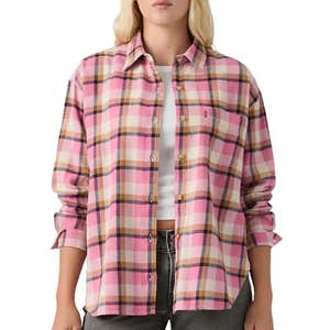 macy's, Levi's Nash Plaid Flannel Shirt