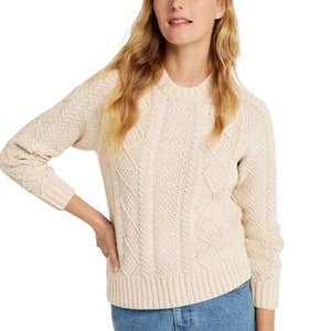 L.L.Bean; Women's Signature Cotton Fisherman Sweater, Crewneck