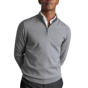 Merino Quarter Zip Sweater