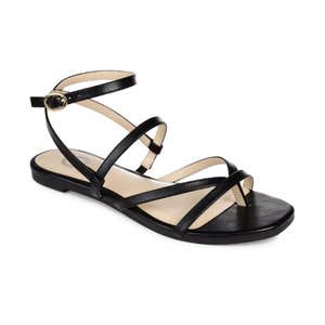 Journee Serissa Sandal in Black
