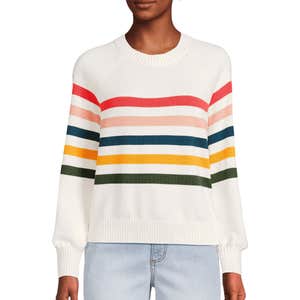 Lands' End Drifter Raglan Sleeve Easy Fit Sweater