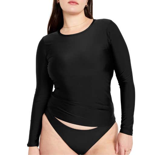 oldnavy, Old Navy Long-Sleeve Rashguard Swim Top