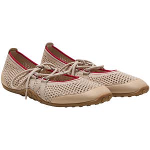 vivaia, VIVAIA Square-Toe Hybrid Mesh Mary Janes (Cecily)
