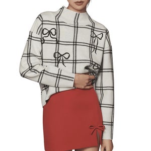 Maeve The Carys Mock-Neck Sweater