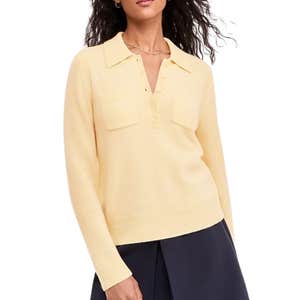 macy's, Charter Club 100% Cashmere Half-Button Collared Sweater