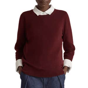 Quince Mongolian Cashmere Crewneck Sweater