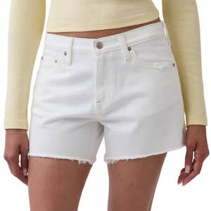 gap, Gap 4" Mid Rise UltraSoft Relaxed Cutoff Shorts