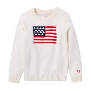 Janie & Jack The Flag Sweater