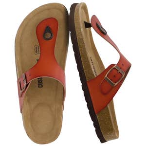 walmart, CUSHIONAIRE Leah Thong Sandals
