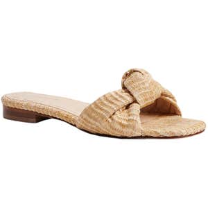 tuckernuck, Tuckernuck Shoes Brit Sandals in Raffia
