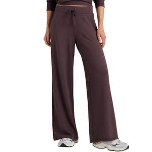 quince, Quince SuperSoft Fleece Wide Leg Pants