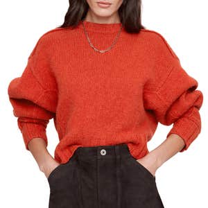 Banana Republic Merino-Cashmere Ribbed-Panel Sweater