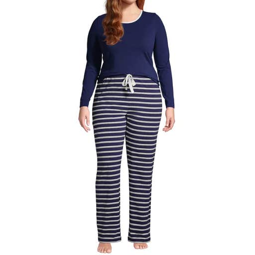target, Lands' End Knit Pajama Set