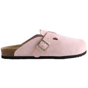 quince, Quince Water Repellent Suede Clog Mule