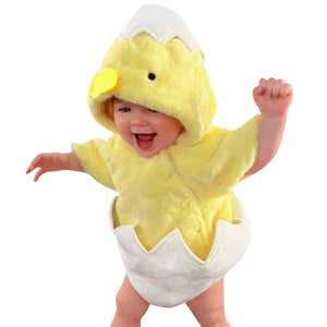 MiniOlie Baby Cosplay Chicken Hooded Bodysuit