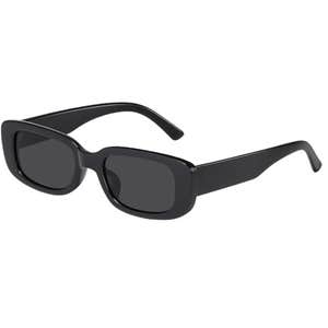 JASPIN Rectangle Sunglasses for Women Men Y2k Sun Glasses UV Protection