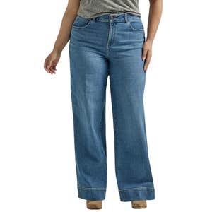 amazon, Lee Plus Size Legendary High Rise Trouser Jeans