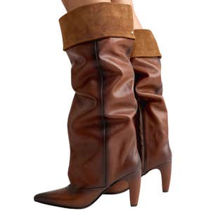 free people, Bronx Jadey Foldover Tall Boots