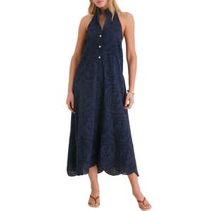 tuckernuck, Tuckernuck Nautical Eyelet Jagger Dress