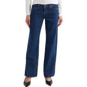 nordstrom, rag & bone Featherweight Saige Low Rise Full Length Relaxed Straight Leg Jeans
