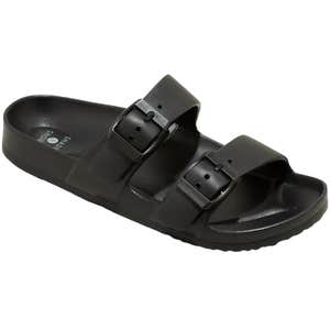 Shade & Shore Neida EVA Two Band Footbed Slide Sandals