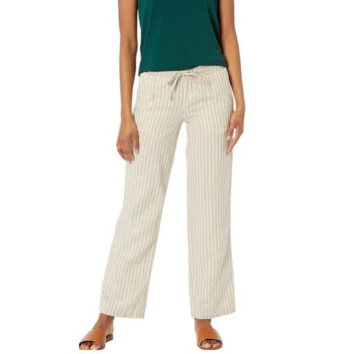 amazon, Amazon Essentials Linen Straight Leg Pull On Pants