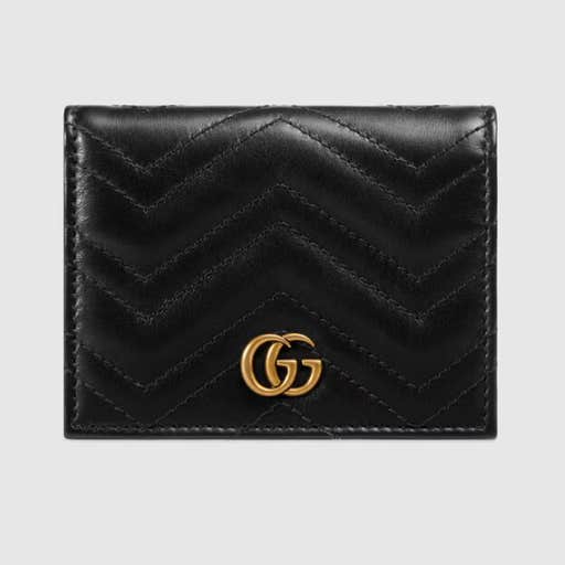 gucci, Gucci GG Marmont Card Case Wallet
