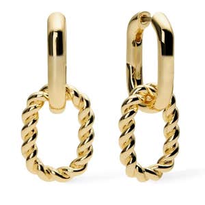 Ana Luisa Ash Double Hoop Earrings