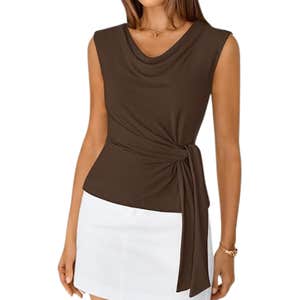 amazon, ZESICA Summer Business Casual Tank Top