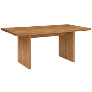 Plane Dining Table, Seats 4-6 People, Oak