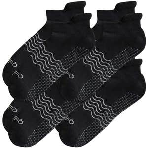 quince, Quince Everyday Cotton Pilates Gripper Ankle Socks (4-pack)