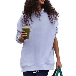 free people, FP Movement A Cut Above Mock Neck Pullover Sweatshirt
