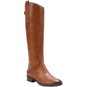 bloomingdale's, Sam Edelman Penny Round Toe Leather Low-Heel Riding Boots