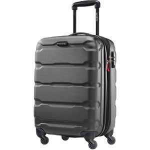 Samsonite Omni PC Hardside Expandable Luggage with Spinner Wheels, Black, Carry-On 20-Inch