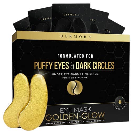 amazon, Dermora Golden Glow Under Eye Patches