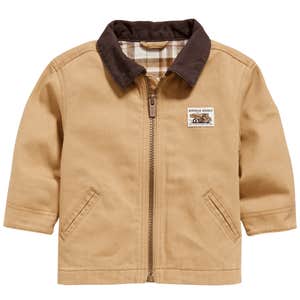 Old Navy Full-Zip Twill Barn Coat