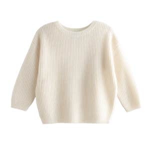 Quince Kids Cashmere Fisherman Sweater