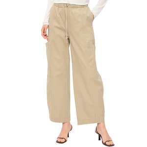 old navy, Old Navy Mid-Rise Barrel-Leg Utility Pants