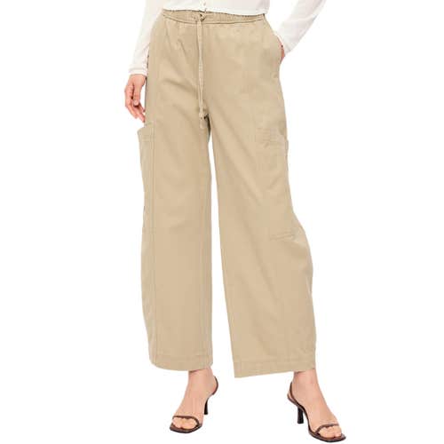 old navy, Old Navy Mid-Rise Barrel-Leg Utility Pants