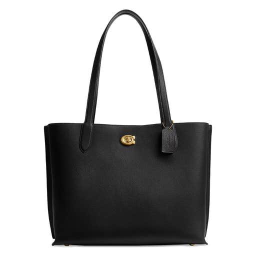 macy's, Coach Willow Large Leather Tote