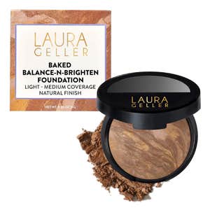 amazon, LAURA GELLER Baked Balance-n-Brighten Powder Foundation