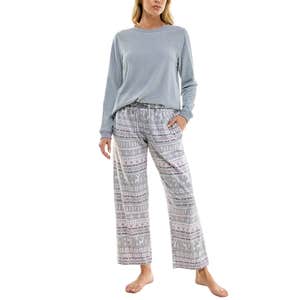 Croft & Barrow Microspan Fleece Pajama Set