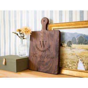 CopperFoxCompany Charcuterie Board Personalized Cutting Board