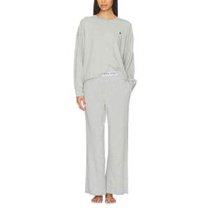Polo Ralph Lauren Intimates Crew Neck & Wide Leg Pant Set