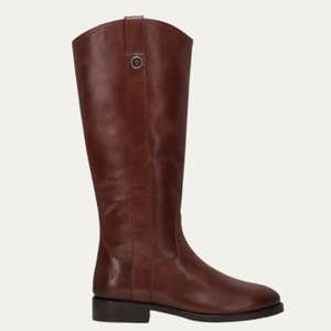 Melissa Button Tall Inside Zip Wide Calf