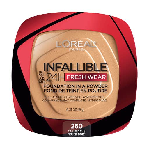 amazon, L'Oreal Paris Infallible Fresh Wear Foundation In A Powder