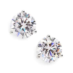 Nordstrom Gift Boxed Cubic Zirconia Earrings - 6ct.