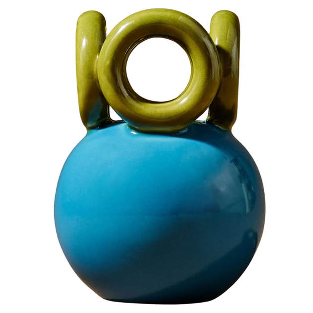 anthropologie, Anthropologie Circled Ceramic Vase