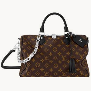 LOUIS VUITTON Speedy Soft 30 Dark Monogram