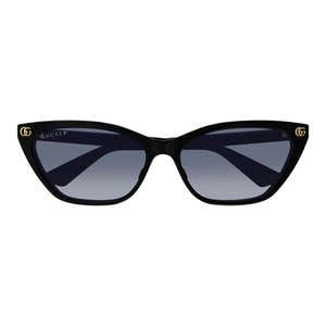 Nordstrom; Gucci 58mm Gradient Cat Eye Sunglasses against a white background